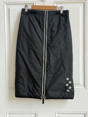 Skhoop Milla Girls Nordic Insulated Snow Skirt Long Full Zip Daisy Embroidery